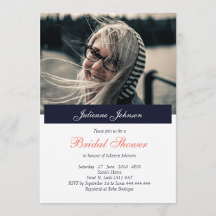 Joyeux Ensemble Photo Invitation de la douche nu