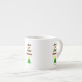 Joyeux Espresso Mug de Noël (Devant droit)