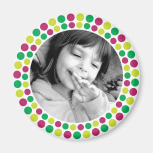 Joyeux et brillant Aimant photo de vacances 2010