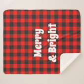 Joyeux et brillant Buffalo rouge Plaid (Devant (Horizontal))
