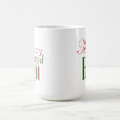 Joyeux et brillant café de Noël Mug (Centre)