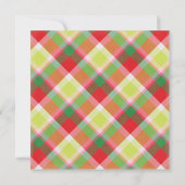 Joyeux et brillant Carte de remerciements des ense (Dos)