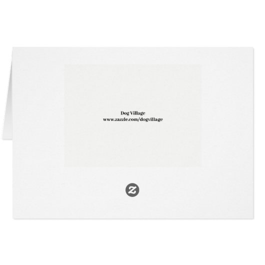 Joyeux et brillant joli BullDog Noël (Dos Horizontal)