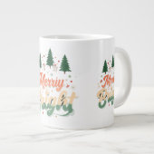 Joyeux et brillant Jumbo Mug (Devant droit)