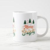 Joyeux et brillant Jumbo Mug (Droite)