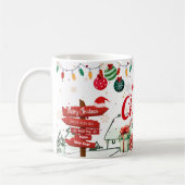 Joyeux et brillant Noël Classique & Mugs Festive (Gauche)