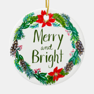 Joyeux et brillant ornement