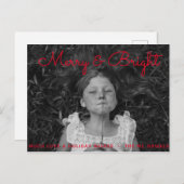 Joyeux et Carte photo de vacances (Devant / Derrière)