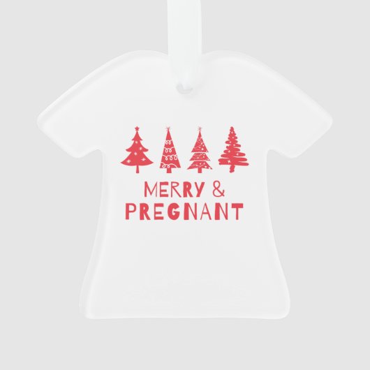 Joyeux et enceinte à Noël (dos)