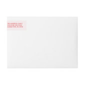 Joyeux et lumières brillantes Étiquette de adresse (Devant)