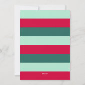 Joyeux et lumineux | Carte de collage photo de Noë (Dos)