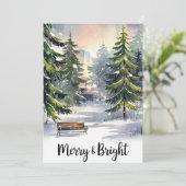 Joyeux Et Lumineux - Carte de Noël (Debout devant)