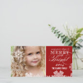 JOYEUX ET LUMINEUX | cartes photos de vacances 201 (Debout devant)