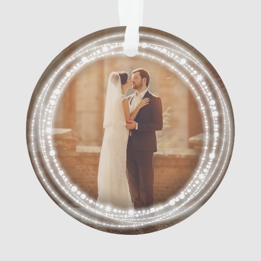 Joyeux Et Lumineux Étincelles Monogramme Photo de (dos)