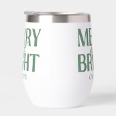 Joyeux et Lumineux Noël Fêtes Vert (Droite)