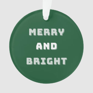 Joyeux et lumineux, Noël vert, période des Fêtes