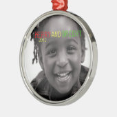 Joyeux et lumineux ornement de souvenir de (Gauche)