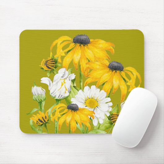Joyeux été sur un tapis de souris (Avec souris)