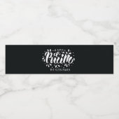 Joyeux Étiquette de bouteille d'eau Purim (Étiquettes simples)