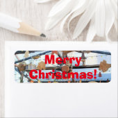 Joyeux Étiquette de Noël (En situation)