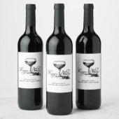 Joyeux Étiquette De Vins Anniversaire De Nous (Bouteilles)