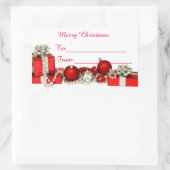 Joyeux étiquette Sticker de Noël (Sac)