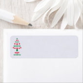 Joyeux Étiquettes de adresse Woofmas (En situation)