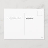 Joyeux Faire-part de la nouvelle maison Pâques (Dos)