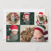 Joyeux Faire-part de naissance de Noël (Dos)