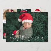 Joyeux Faire-part de naissance de Noël (Devant / Derrière)