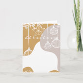 Joyeux Faire-part de Noël (Devant)