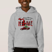 Joyeux Fêtes du Michigan ! | Camion Buffalo Plaid (Devant)