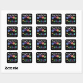 Joyeux feu d'artifice #1 Stickers (Feuille)