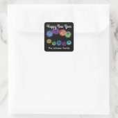 Joyeux feu d'artifice #1 Stickers (Sac)