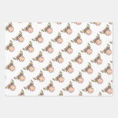 Joyeux feuillets papier d'enveloppement d'orignal  (Devant)