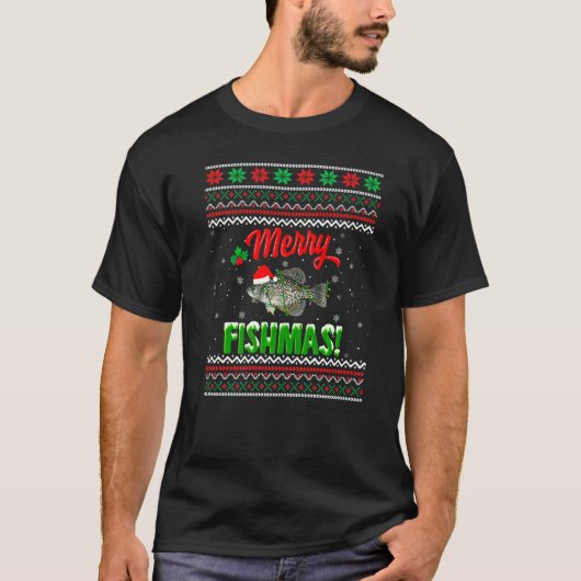 Joyeux Fishmas Pêche Noël Sweat Ugly (Devant)