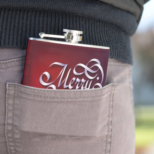 Joyeux flacon de Noël