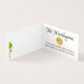 Joyeux Flamant rose de Noël Photo de famille (Inside)