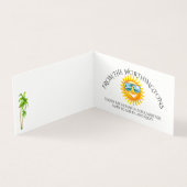 Joyeux Flamant rose de vacances Famille Photo #hol (Inside)