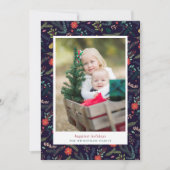 Joyeux Foliage | Carte photo de vacances (Devant)