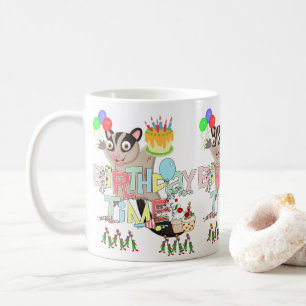 Joyeux gâteau Possum de Mug Anniversaire