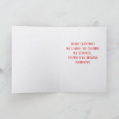 Joyeux Glitchmas Carte de Noël Drôle de Technologi (Intérieur)