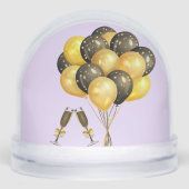 Joyeux Globe des neiges du Nouvel An (Avant)