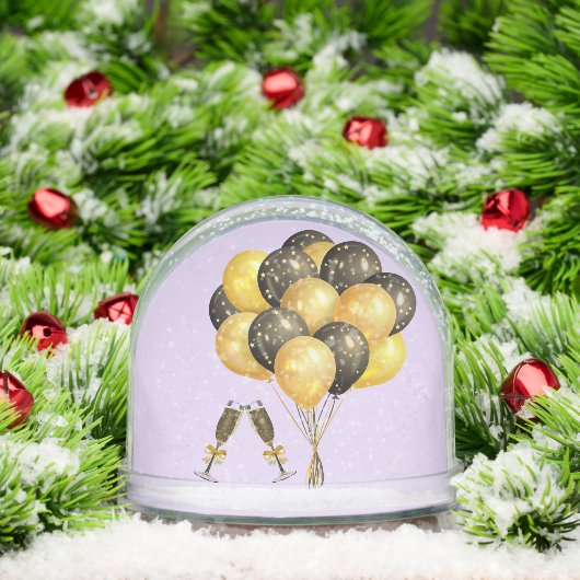 Joyeux Globe des neiges du Nouvel An (Noël)