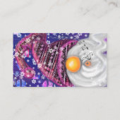 Joyeux Gnome Carte de visite de Noël Modèle (Dos)