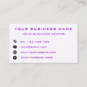 Joyeux Gnome Carte de visite de Noël Modèle (Devant)