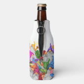 Joyeux Gnomes Glacière de bouteille de Noël (Bouteille Dos)