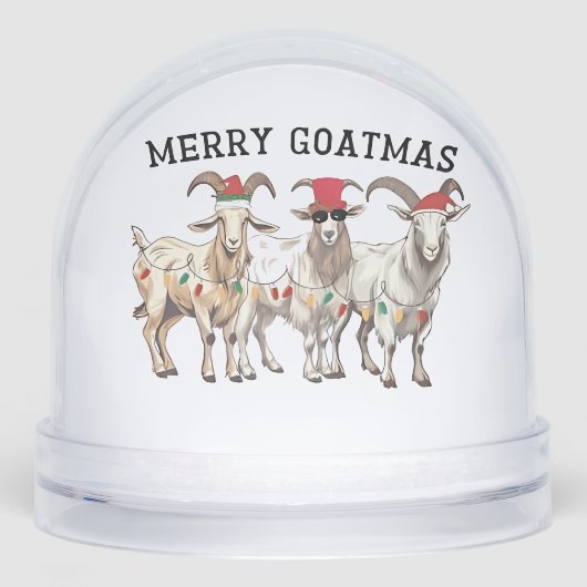 Joyeux Goatmas Animal Chèvre Amour Joyeux Noël (Avant)