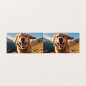Joyeux Golden Retriever en cours (Outside Unfolded)