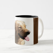 Joyeux Golden Retriever Mug (Devant droit)